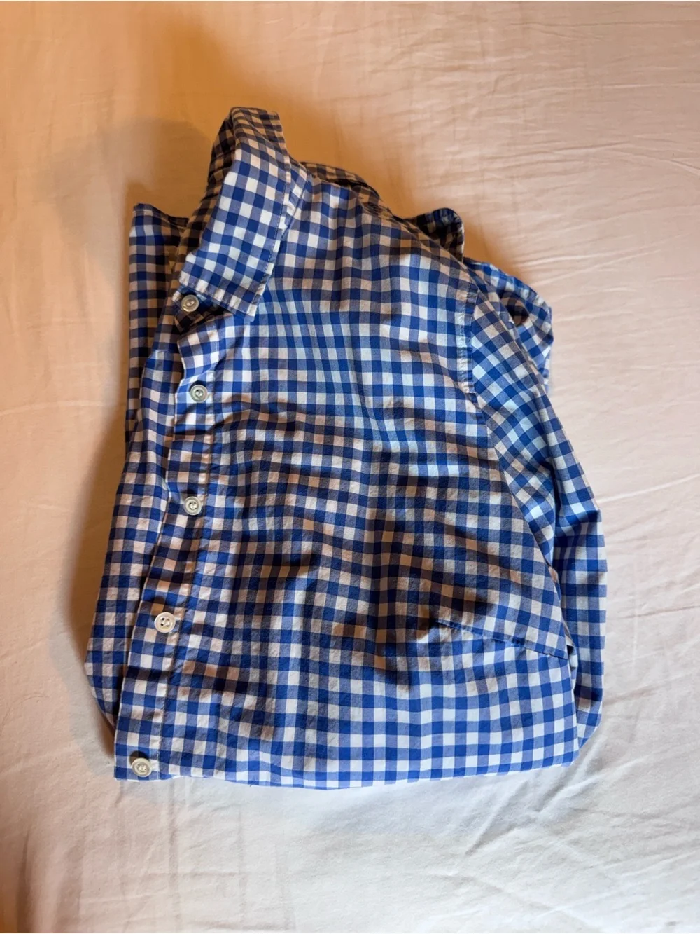 J. Crew crisp gingham